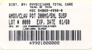 Amoxicillin and Clavulanate Potassium